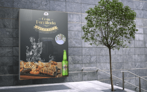 letreros en acrílico con cantonera sin luz, Con cantonera y luz, Sin cantonera, Base de vidrio, Base de metal