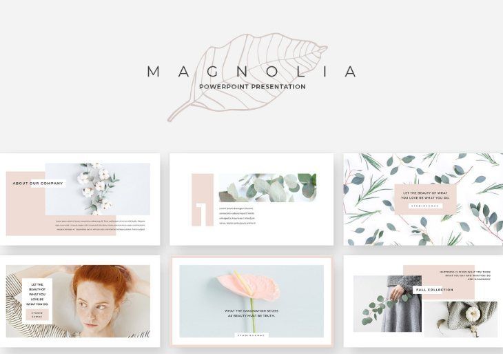 magnoliaplantilla-animada-powerpoint